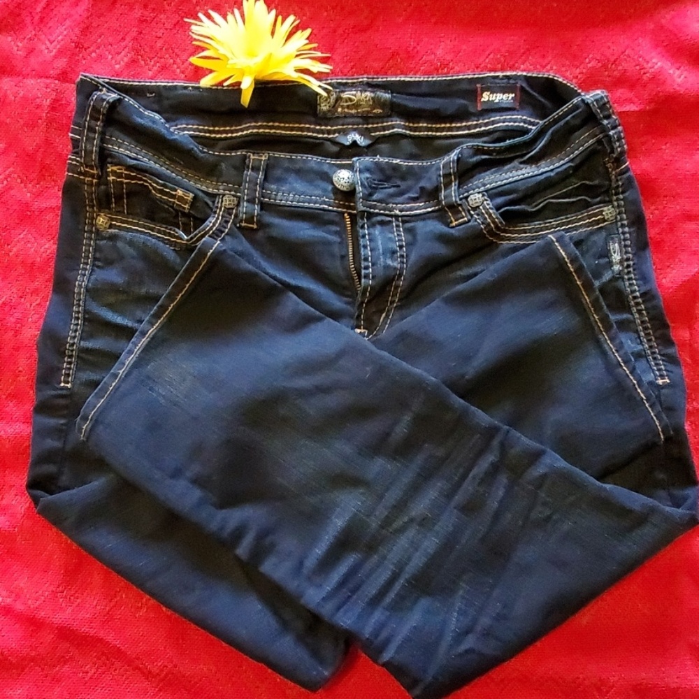 Silver Suki Mid Capris